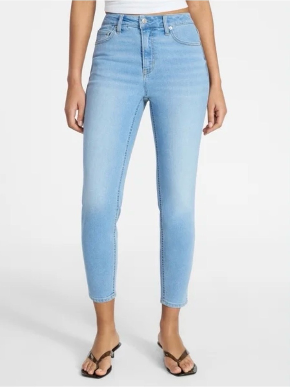 No Boundaries Light Blue High-Rise Skinny Jeans size 12